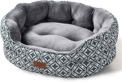 Bedsure 20 Inch Small Dog Bed And Cat Bed Round Pet Beds