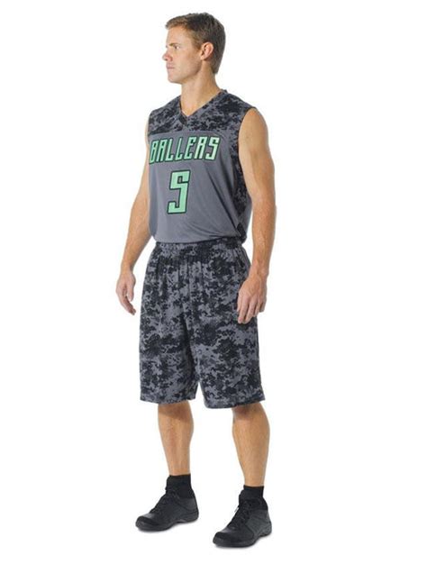 A4 Mens Performance Camo Basketball Muscle Basketball In Stock