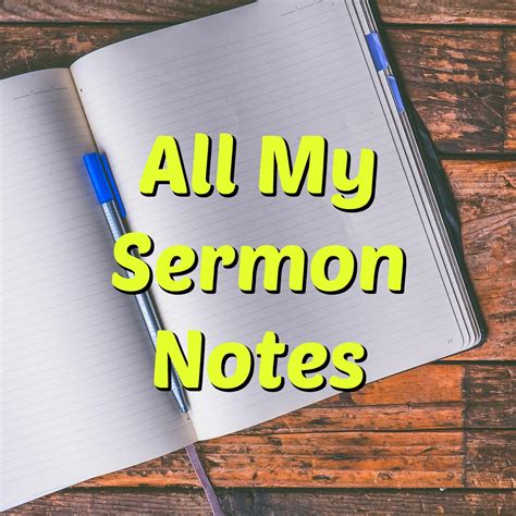 Buy Milton Goh Sermon Notes eBooks (also containing my notes of Pastor ...