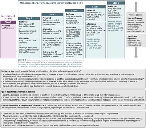 Managing Asthma In Adolescents And Adults 2020 Asthma Guideline Update From The National Asthma