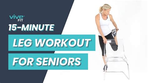 15 Minutes Of Leg Workouts For Seniors With Coach Kim Youtube