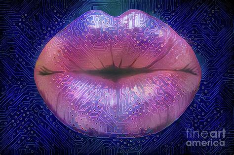 Kissing Lips Digital Art By Amy Cicconi Fine Art America