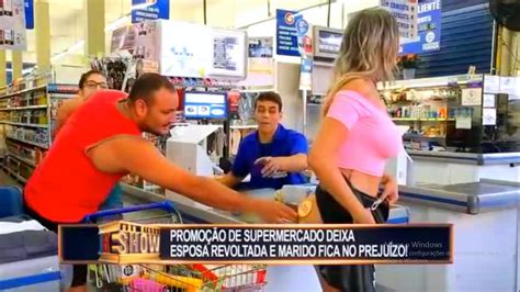 Gostosa Deixa Esposas Furiosas Em Supermercado Pegadinha JoÃo Kleber Youtube