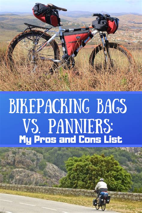 Bikepacking Bags Vs Panniers: Pros and Cons | Bikepacking, Bikepacking