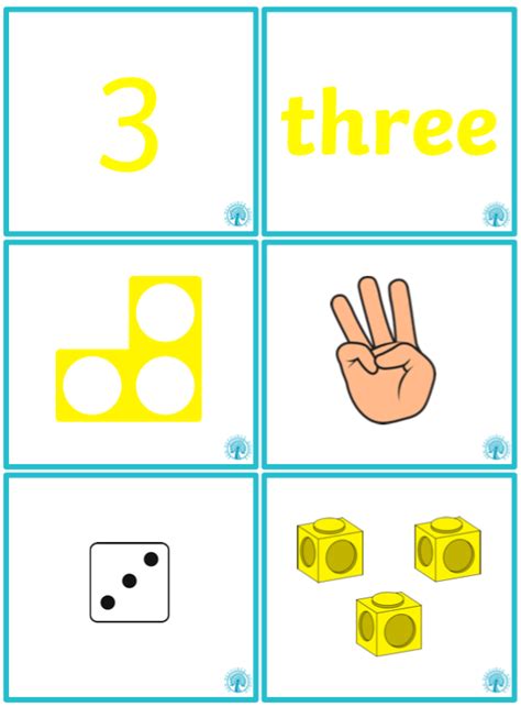 Counting Number And Quantity Matching Cards Sen Resource Source