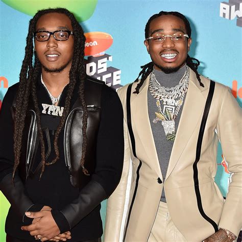 Takeoff Dead Migos Quavo Shares Eulogy For Late Rapper Us Weekly