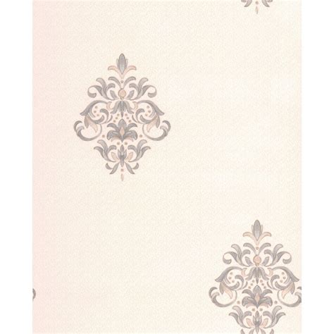 Superfresco Clemency Graysilver Wallpaper The Home Depot Canada