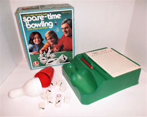Spare Time Bowling Vintage 70s Dice Game By Lakeside Ebay