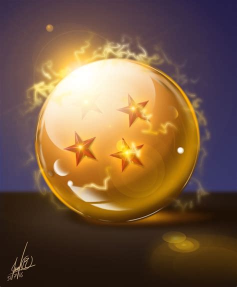 Such as dragon ball z: 4 Stars Dragon Ball - Fanart, an art print by Juan Carlos Guzmán - INPRNT