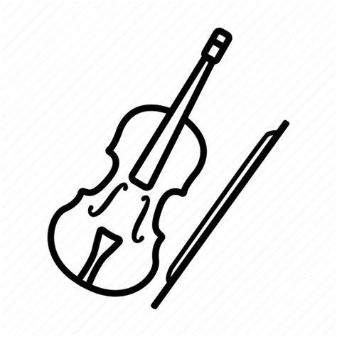 Classical Musical Instrument Orchestra String Instrument Violin Icon