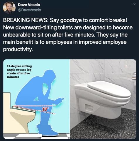 英国公司采用倾斜马桶来限制员工上厕所的时间 新利18体育备用