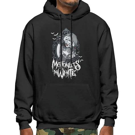 Motionless In White Mans Long Sleeve Hoodies Workout