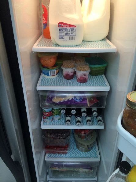 Maybe you would like to learn more about one of these? Affordable Fridge Shelf Liners | Fridge shelves, Fridge ...