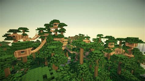 Image Result For Minecraft Jungle Treehouse Village Minecraft