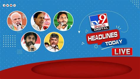 Headlines Today Live Top Trending News Tv9 Digital Youtube