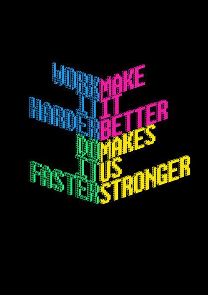 Bit.ly/1f8qttj official audios list : Daft Punk Harder Better Faster Stronger by ...