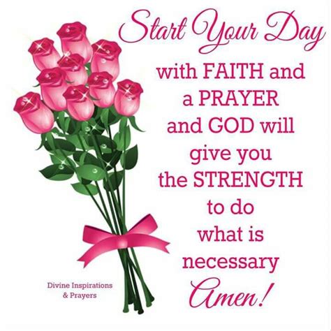 Start Your Day With Faith And A Prayer Pictures Photos And Images For