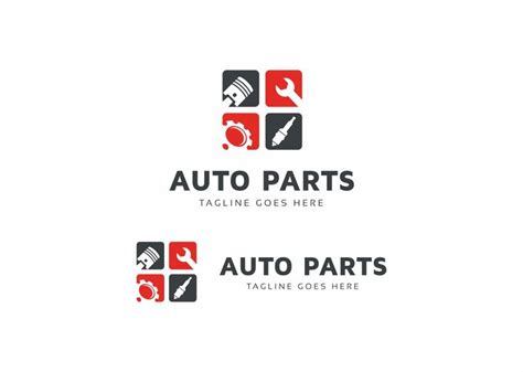 Auto Parts Logo Template Logo Parts Auto Template Maintenance Logo