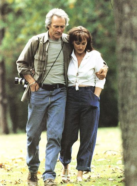 Meryl Streep And Clint Eastwood The Bridges Of Madison County 1995 Clint Eastwood Clint