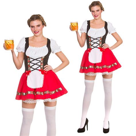 bayerische bier maid damen kostüm deutsches oktoberfest damen erwachsene kostüm women