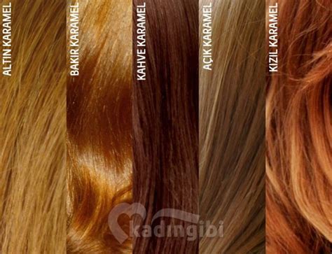 Karamel Saç Rengi Kataloğu Karamel Ombre Saç Boyası Numaraları Mavi Kadın