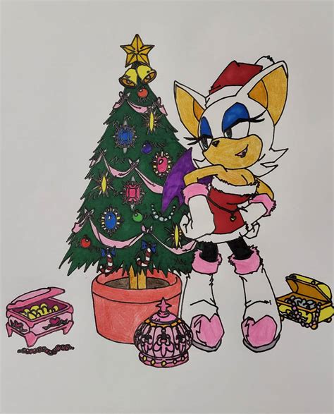 Christmas Rouge The Bat By Masaxmune23 On Deviantart