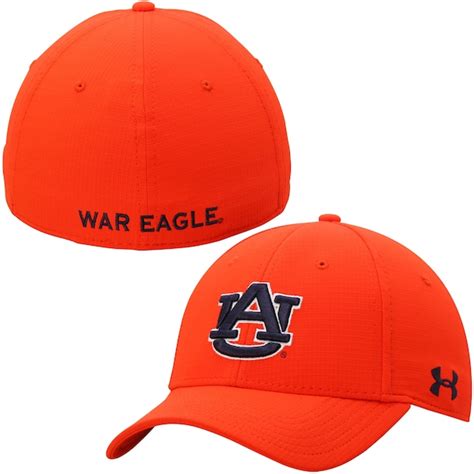 Auburn Tigers Under Armour Sideline Huddle Stretch Fit Flex Hat