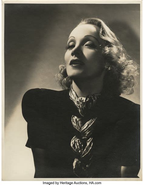 Marlene Dietrich Oversize Photograph By Richee Movietv Lot 1468