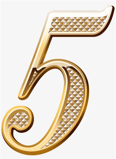 Gold Numbers Png Transparent Png 3130x4128 Free Download On Nicepng