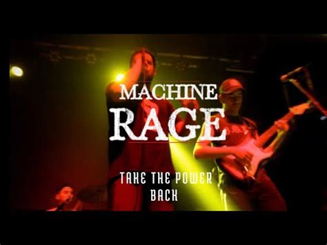 Machine Rage Tributo Ratm Take The Power Back Youtube