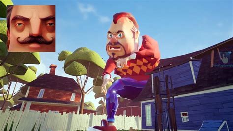 hello neighbor my new neighbor big dark riddle act 2 hole gameplay walkthrough youtube