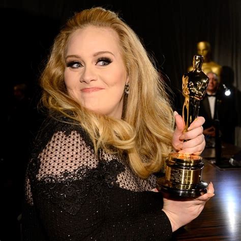 Adele Tweets Snap Of Her Oscar Alongside One For Baby Angelo Metro News