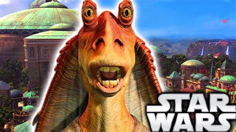 ¿qué pasó con jar jar binks canon star wars explicado youtube