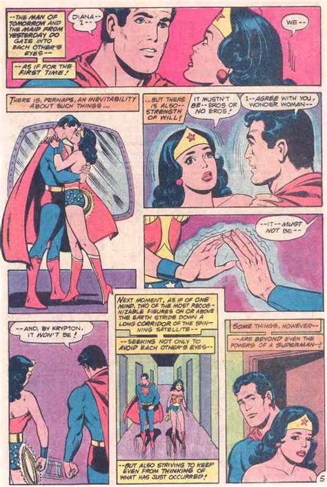 Wonder Woman Superman Romance