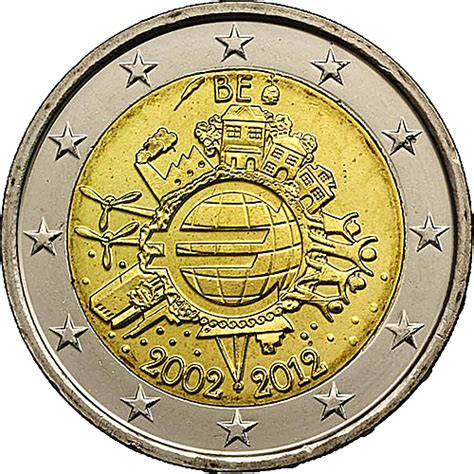 Euro Coins Belgium 2 Euro 2012 Special The Black