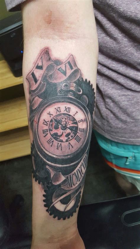 Maybe you would like to learn more about one of these? Jared's first tattoo. Clock tattoo. Time tattoo. Birth ...