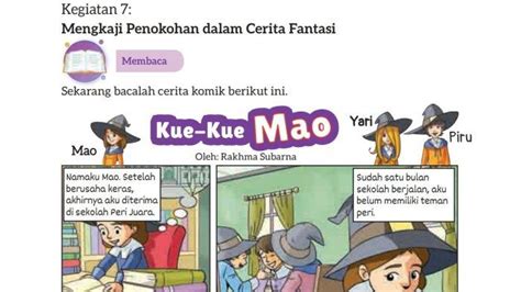 Tag Komik Kue Kue Mao Kunci Jawaban Bahasa Indonesia Kelas Halaman