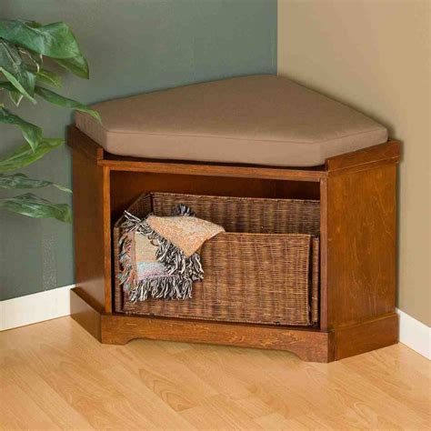 Corner Storage Bench Home Furniture Design
