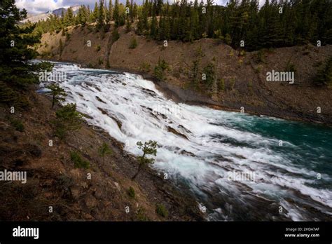 Bow Falls Is A Major Waterfall On The Bow River In Banff National Park