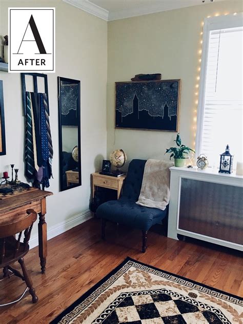 Ideas and inspiration for creating a beautiful home. Before & After: A Young Man Creates a Relaxing, Travel ...