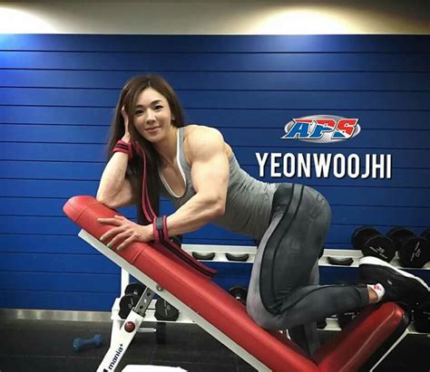 Yeon Woo Jhi Yeon Woo Body Building Women Girl Gym Workouts