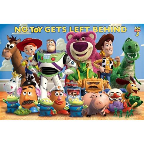 From the beginning, the film hits you with scenes between the toy gang and andy packing up for college with the toys trying to get andy's attention so they can try to get. Collectible Vinyl Toy Story 3 Cast Poster - 36x24 ...