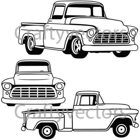 Chevy C10 Drawing Free Download On Clipartmag