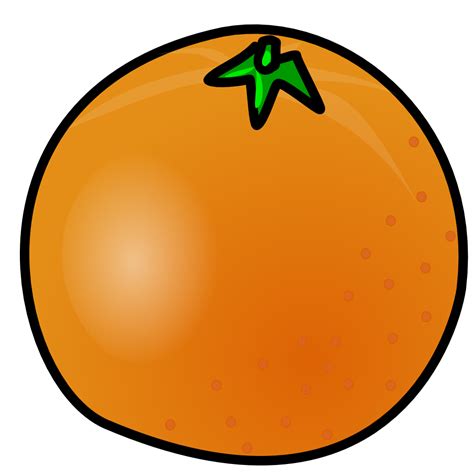 Onlinelabels Clip Art Orange