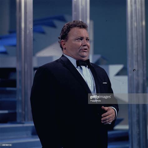 Welsh Singer And Comedian Harry Secombe Pictured Performing On The