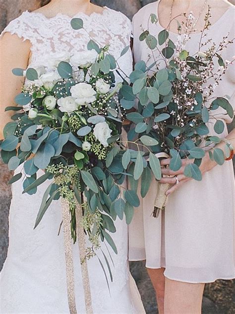 20 Greenery Wedding Bouquets That Stun With Or Without Flowers