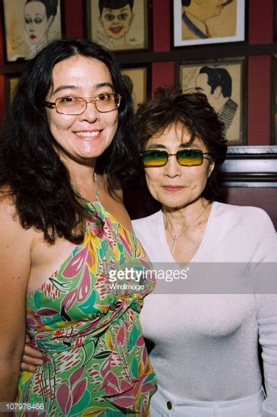 Kyoko Chan Cox And Yoko Ono News Photo Getty Images