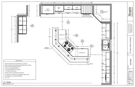 Set Kitchen Floor Plans With Island In 2020 Kitchen Layout Plans