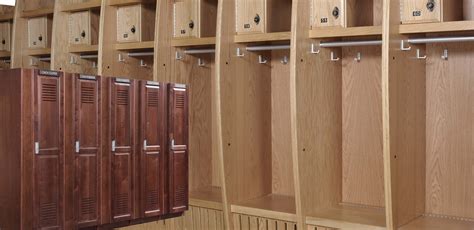 Wood Sports Lockers And Wood Club Lockers By All Wood Lockers