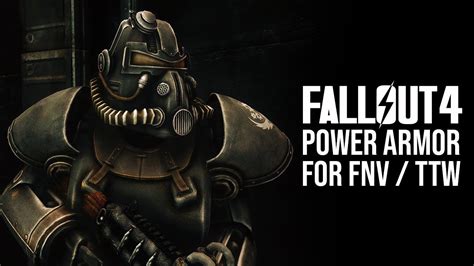 Fallout 4 Power Armors Fallout New Vegas Mod YouTube